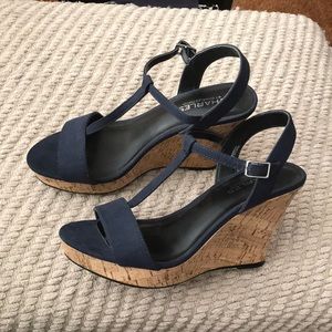 Charles David wedge sandals